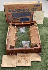 VINTAGE BARZSO DAVEY CROCKET WILDERNES FORT PLAYSET