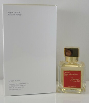 MAISON FRANCIS KURKDJIAN BACCARAT ROUGE 540 70ML 2.4.OZ EDP SP | eBay