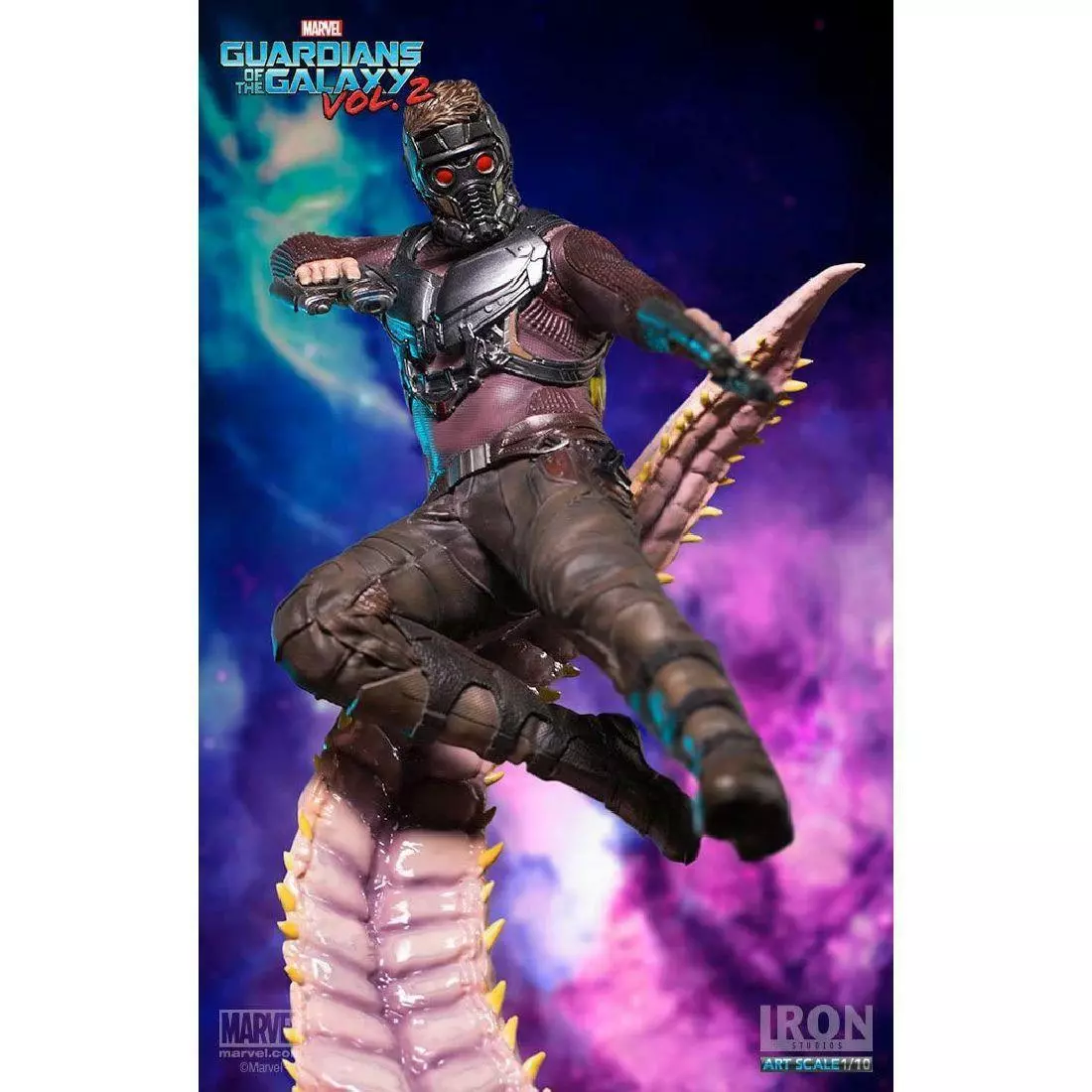 GUARDIÕES DA GALÁXIA 2 STAR LORD 1/10 IRON STUDIOS