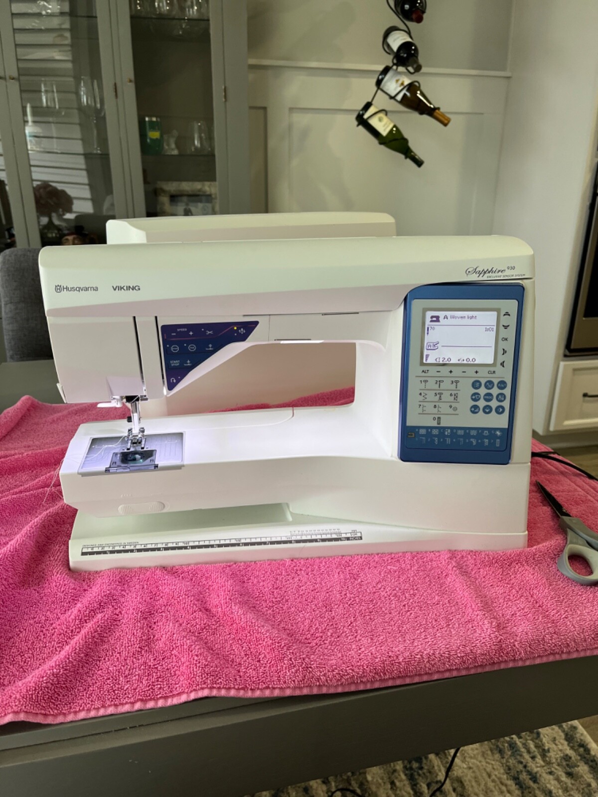 Husqvarna Viking Sapphire 930 Sewing Machine eBay