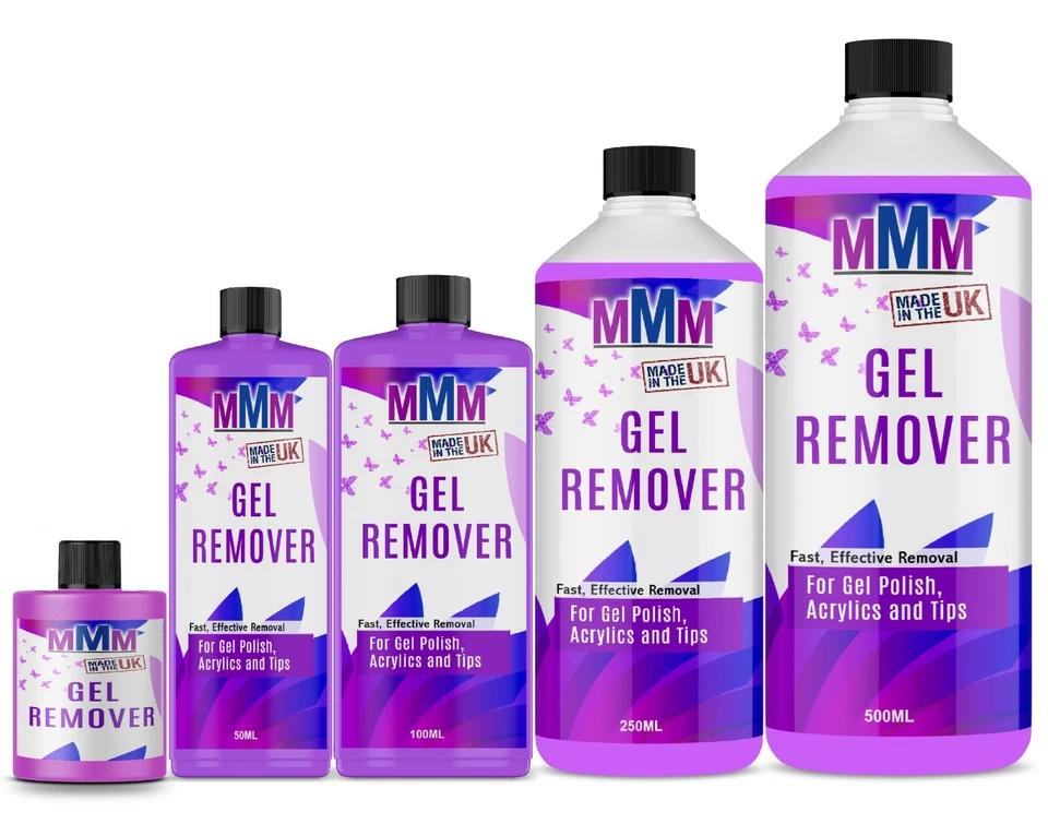 MMM Salon Gel Politur Entferner Aceton UV LED Nagellack Maniküre Pediküre UK