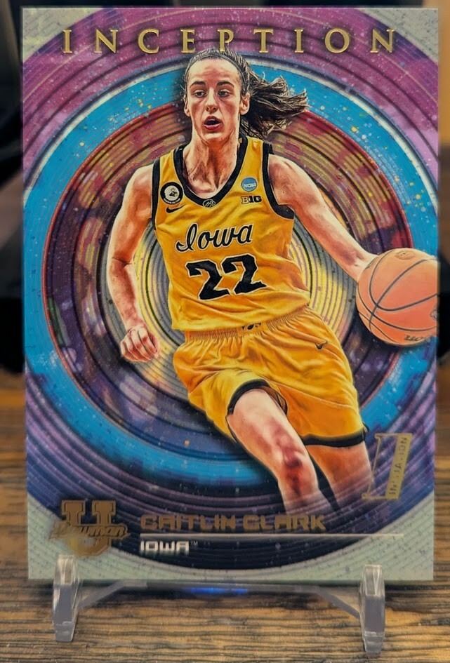 Caitlin Clark Inception 2022/2023 Iowa Basketball Card #68 College Star Collectible Memorabilia