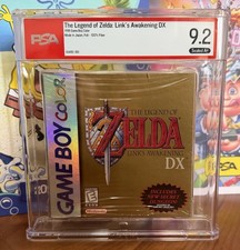 Legend of Zelda Link's Awakening DX Nintendo Game Boy Color Foil PSA 9.2 VGA NES