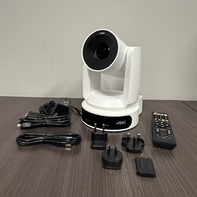 PTZOptics Move 4K 30x Auto-Tracking PTZ Camera (PT30X-4K-WH-G3)