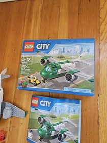 LEGO City (60101) Airport Cargo Plane 157 Pieces 100% Complete Retired Set