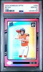 Bo Nix 2024 Panini Donruss Optic #209 Pink Rated Rookie PSA 10! 🔥
