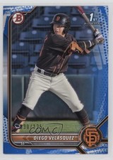 2022 Bowman Prospects Blue Pattern Border 30/125 Diego Velasquez #BP-110 0hj7