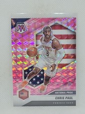Chris Paul  2020/21 Panini Mosaic National Pride Pink Camo Prizm   #251 NrMt