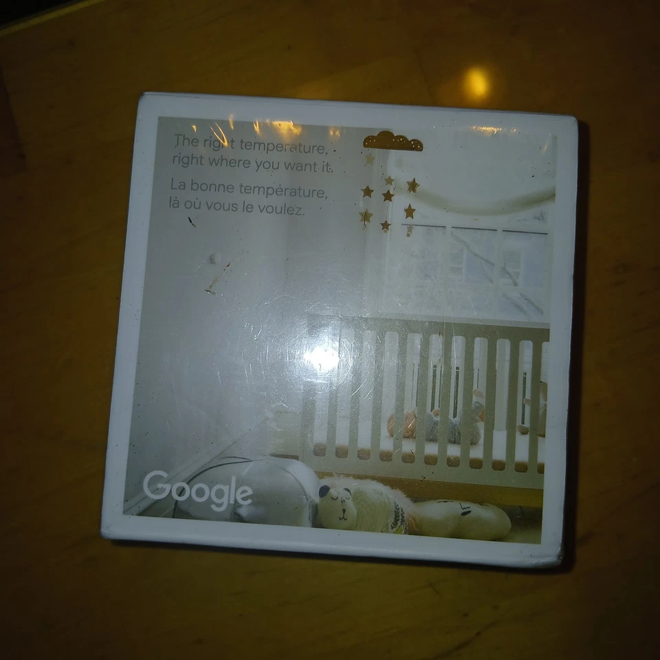 Google Nest Thermostat Sensor 3rd Gen Brand New Still In Sealed Box - Image 2 of 4