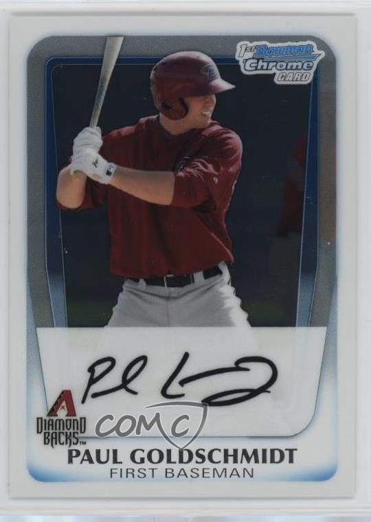 2011 Bowman Chrome Prospects Paul Goldschmidt #BCP99 14ll