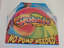 Groovy Wubble Bubble Ball Tie Dye Inflatable Pump Included NEW