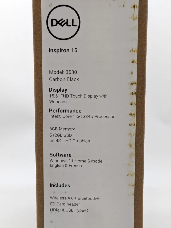 Dell Inspiron 15 3530 15.6" Intel i5-1334U 8GB DDR4 512GB SSD Windows 11 Home - Image 2 of 4