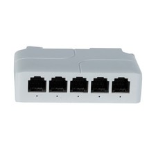 Efficient Poe Extender 5 Port 90W Power Ideal For Security Cameras Systems