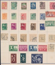 XE77152 Litauen historische Figuren Wappen feines Lot MH/gebraucht