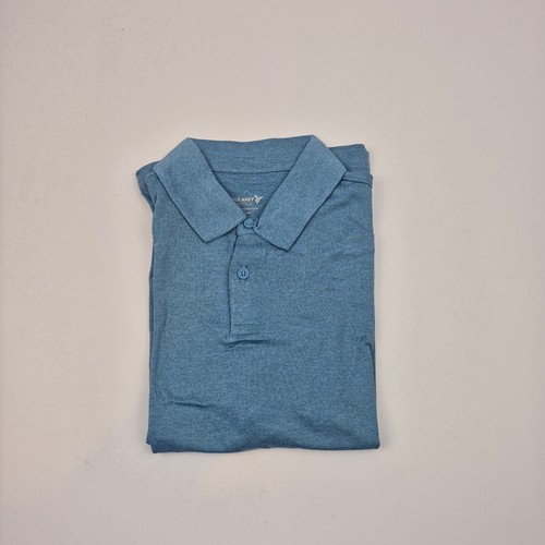 Old Navy Active Polo Shirt CloudMotion Go-Dry Blue Youth Size M (8) Uniform NWT - Picture 10 of 10
