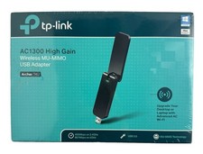 TP-Link : 1300Mbps USB WiFi Adapter, Dual Band MU-MIMO Wireless Network Dongle
