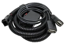 RSI Racing Dual USB Power Cable for 2008-2010 Ski-Doo Summit 800 Everest 154