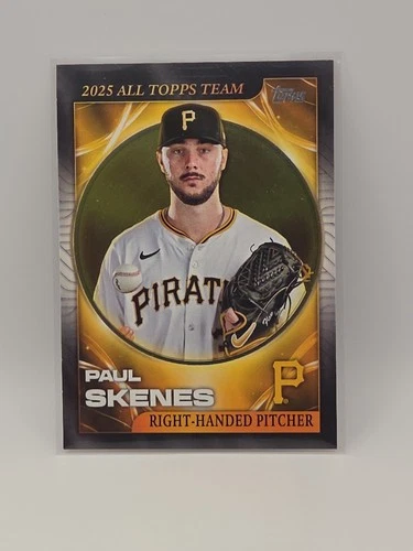 2026 Topps Paul Skenes 2025 All Star Topps Team Pittsburgh Pirates ATT-10