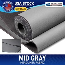 Foam Backed Auto Flat Knit Headliner Fabric Sunroof Upholstery Craft 60" Wide