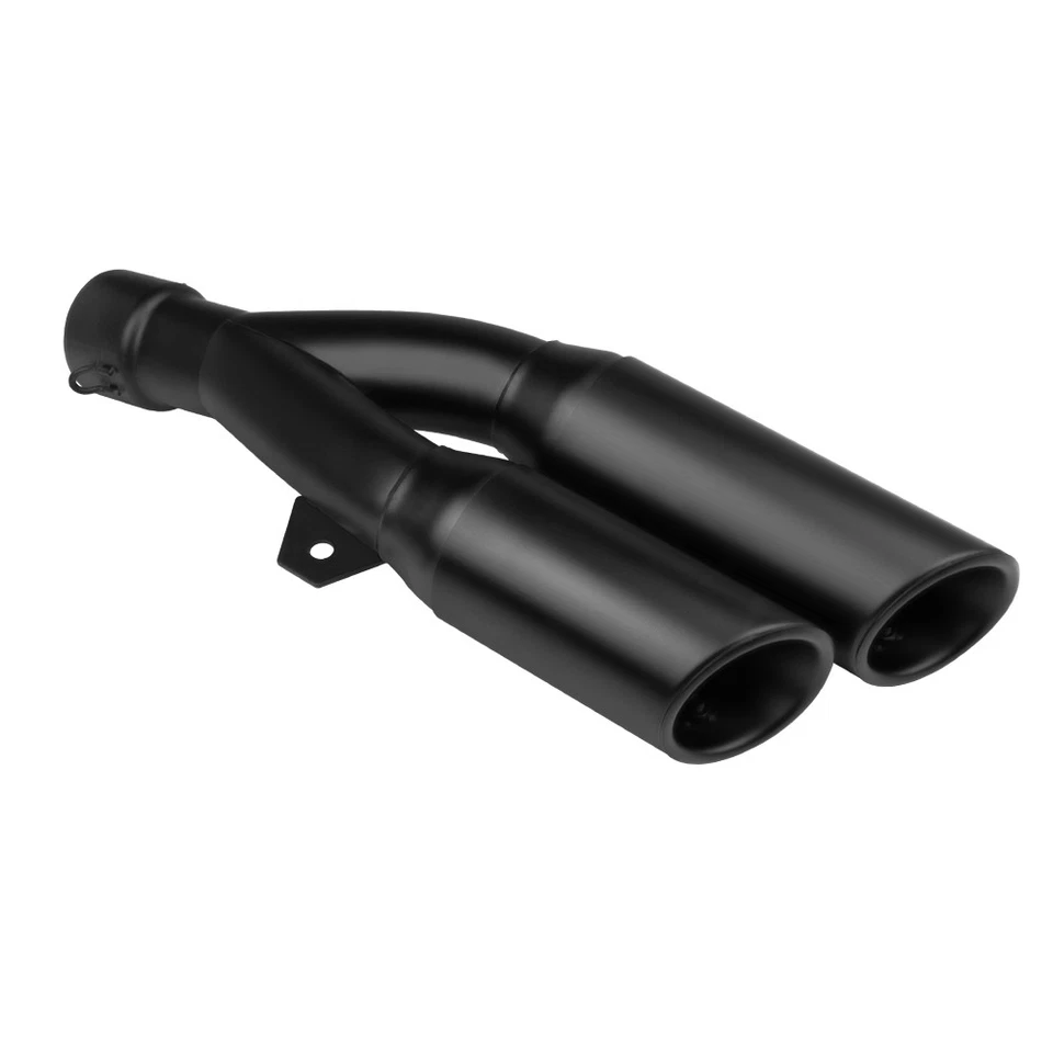 New Design-Racing 38-51mm Hole Universal Muffler Exhaust Pipe For Honda Suzuki - Image 2 of 4