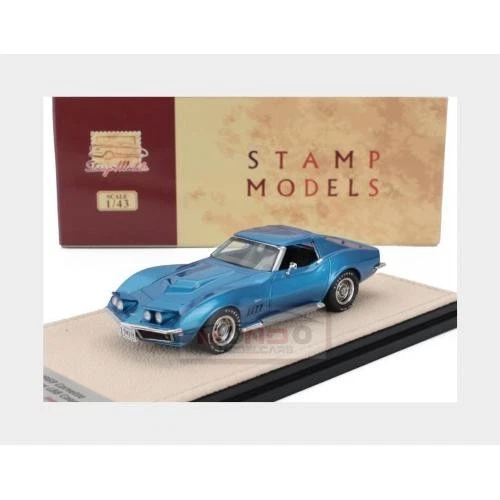 1:43 STAMP-MODELS Chevrolet Corvette L88 1969 Closed Roof Open Headl. STM690002 - Immagine 2 di 2