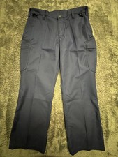 Carhartt 103904 NVY Work Pants 38x30 Navy Relaxed Fit Utility Cargo Durable