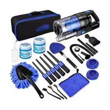 17pcs Car Detailing Kit Interior Cleaner, Car Interior Cleaning Kit with Hand...