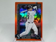 2025 Topps Update Donovan Solano #US281 Orange 1/25 Mariners