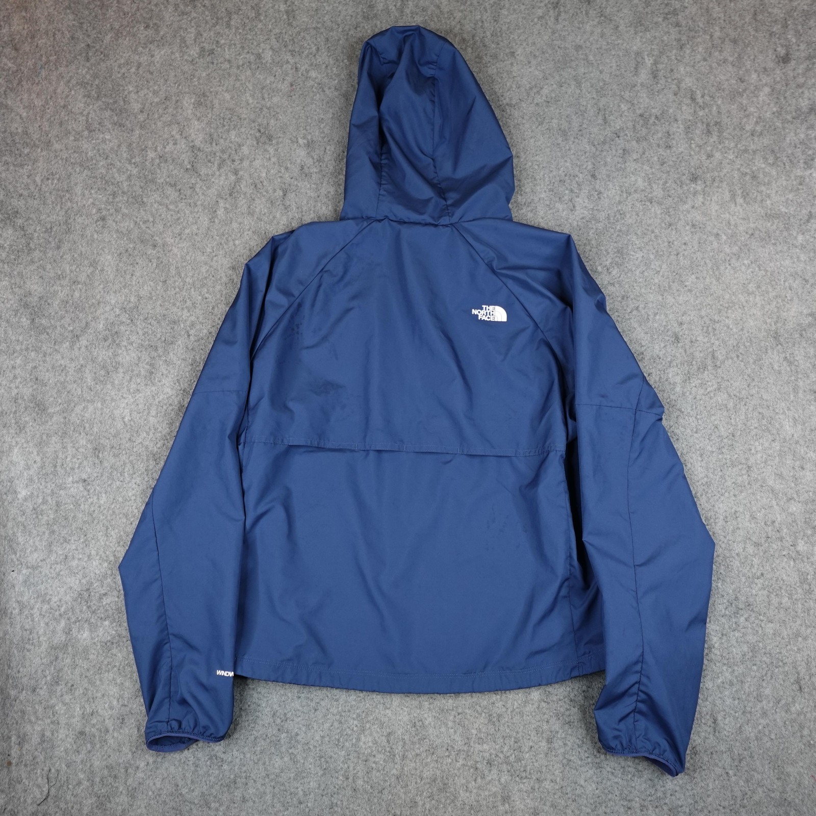 The North Face Jacket Womens XL Blue WindWall Hooded Lightweight Windbreaker thumbnail 2