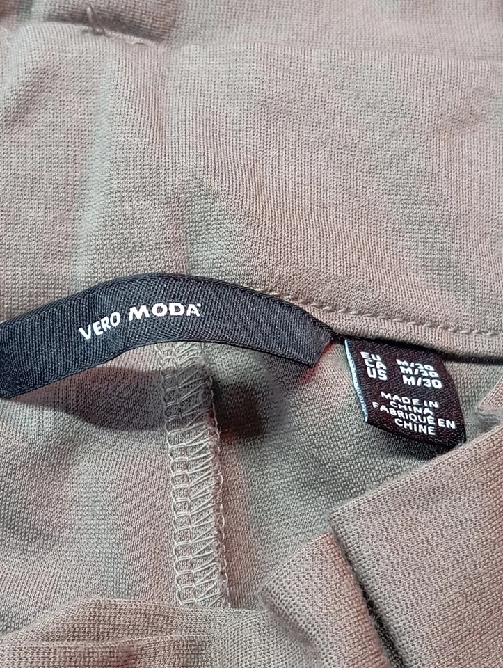 VERO MODA Paperbag Mujeres Pantalón Talla EU 38 marrón look casual - Imagen 4 de 4