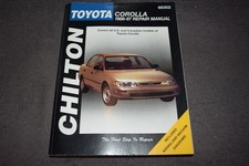 Reparaturanleitung Reparaturhandbuch Toyota Corolla E9/E10 1988-1997 unbenutzt