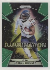 2018 Panini Prizm Illumination Green Prizm Jordan Howard #8 09vi
