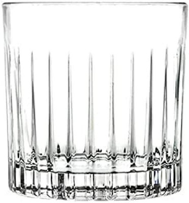 RCR Crystal Timeless Double Old Fashioned Tumblers Set of 6, 12oz, Clear Glass