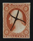CKStamps: US Stamps Collection Scott#10A 3c Washington Used