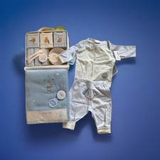NWT Baby Boy Gift Set, Blanket, Pajama 3-6 Months , Feeding Set. So Cute 