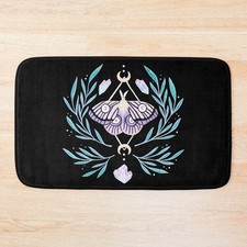 Moon Moth 01  Nikury Bath Mat 40 60CM