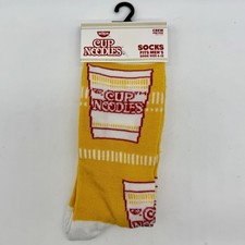 Nissin Cup Noodles Crew Adult Socks Size 6-12 New
