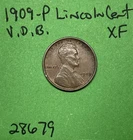 1909-P VDB Lincoln Wheat Cent 1c Xf Extra Fine