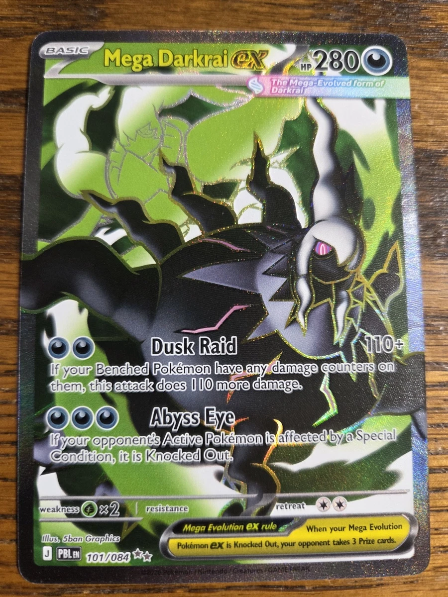 darkrai ex pokemon card value for sale [2] Dark Pulse (20+) This attack does 20 more damage for each Darkness Energy attached to all of your Pokemon 🚨 TOP 10 DARKRAI CARDS