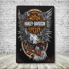 Harley Davidson Motorcycle Vintage Style Tin Bar Sign Man Cave Collectible New