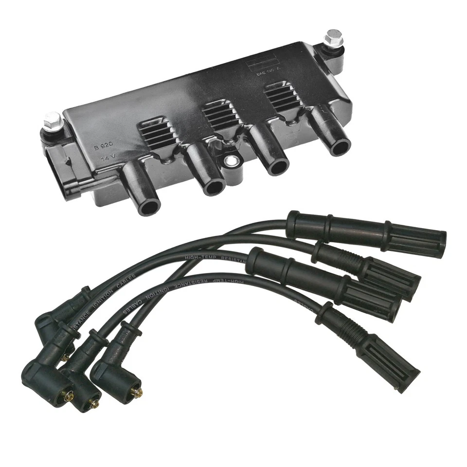 Bobina Accensione + cavi per FIAT GRANDE PUNTO 1.2 1.4 IDEA 1.4 2004- BAAR005C - Imagen 3 de 4