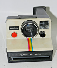 Vintage Polaroid One Step Rainbow SX-70 Instant Film Land Camera TESTED WORKS