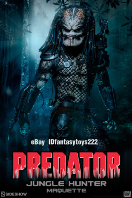 Sideshow 300158 Predator Jungle Hunter EX Ver. Model Collectibles Statue