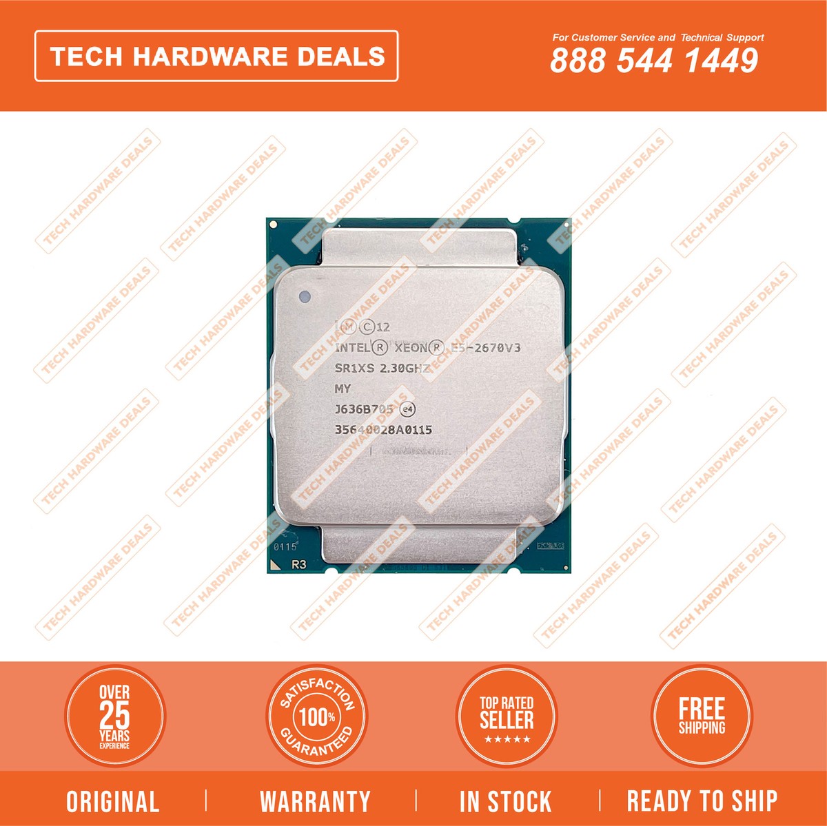 SR1XS Intel Xeon E5-2670 v3 (30M Cache 12-core GHz) FC-LGA12A