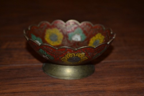 D20- Peacock Design Bowl Dish - Picture 3 of 3