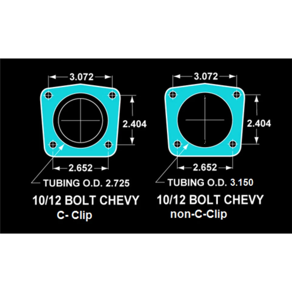 Conversão de freio a disco traseiro Chevrolet Nova 1968-1979 com rotores perfurados - Imagem 2 de 4