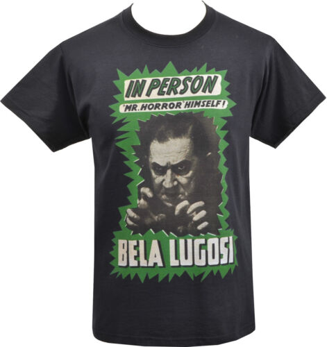 Herren Horror T-Shirt Bela Lugosi Mr. Horror Goth Vampire B-Movie Dracula S-5XL - Bild 1 von 4
