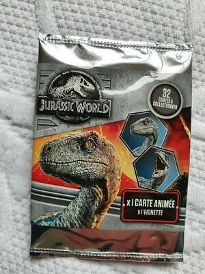 Cartes Jurassic World Géant Casino 2018 Au choix - Photo 1/3