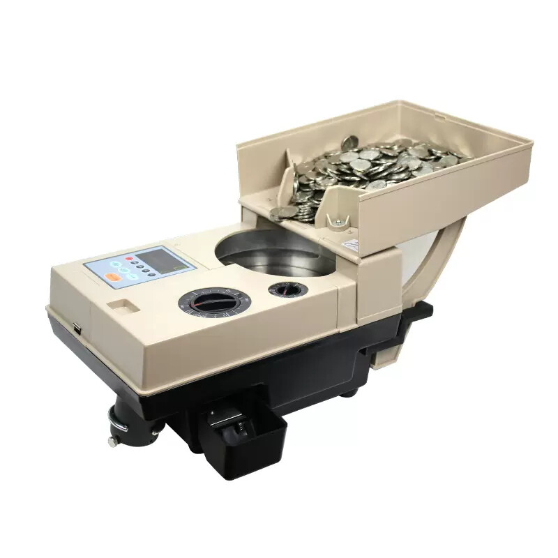 YT-518 Coin Counting Machine Electric  Counter Electronic Coin Sorter Machine