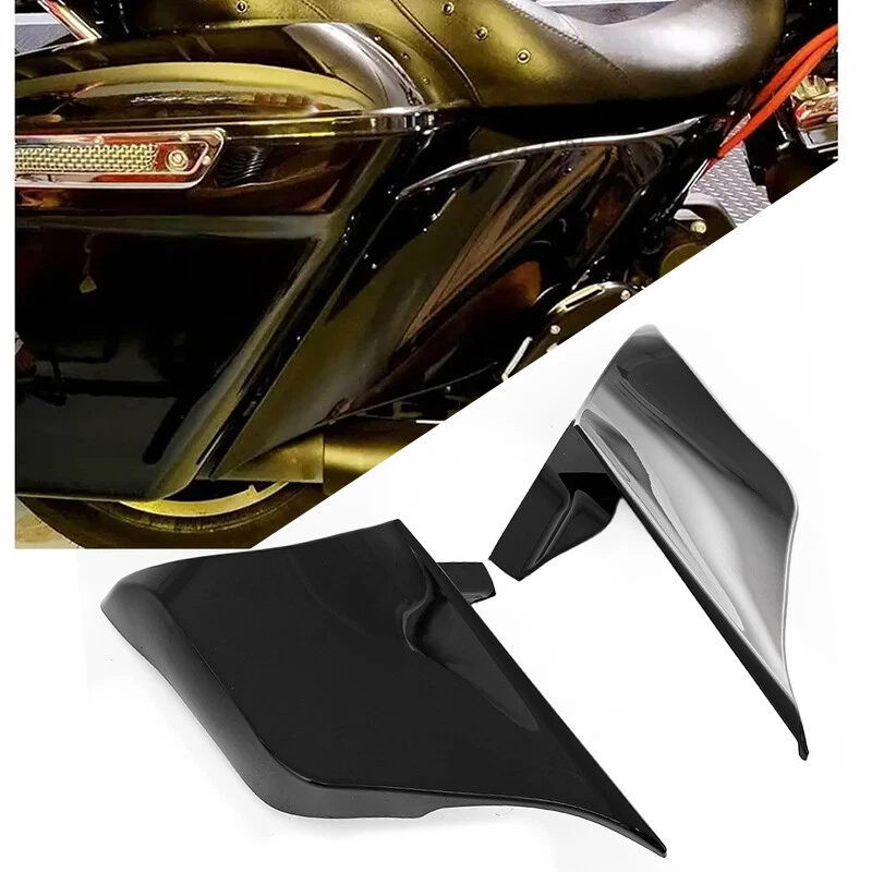 Panel de cubierta lateral estirado adecuado para Harley Touring Street Road Glide 2014-2020 Foto 4 de 4